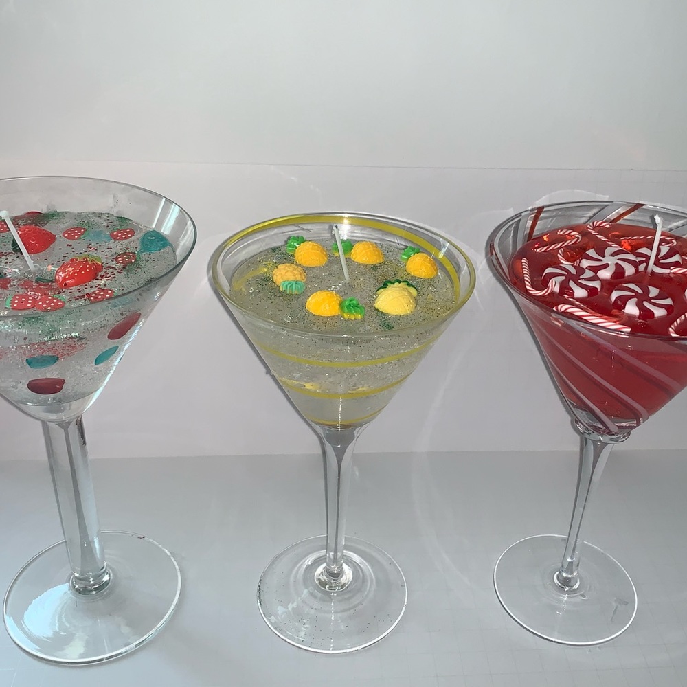 Martini candle bundle